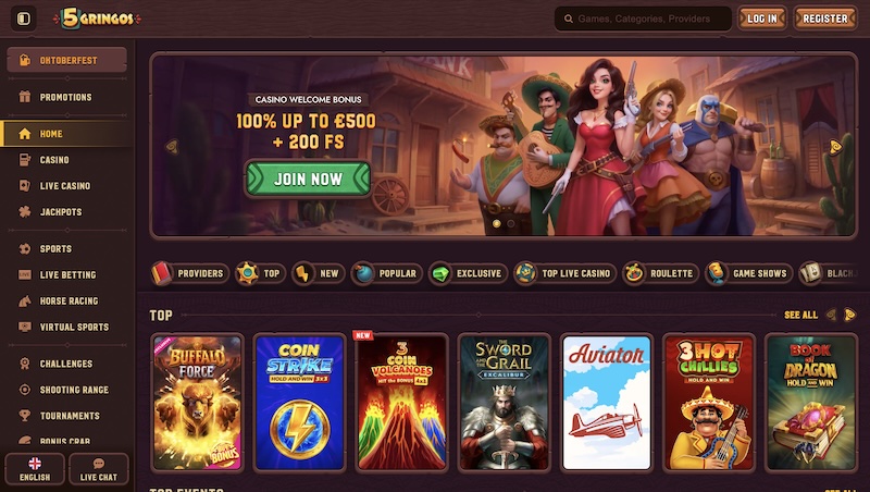 5Gringos Casino
