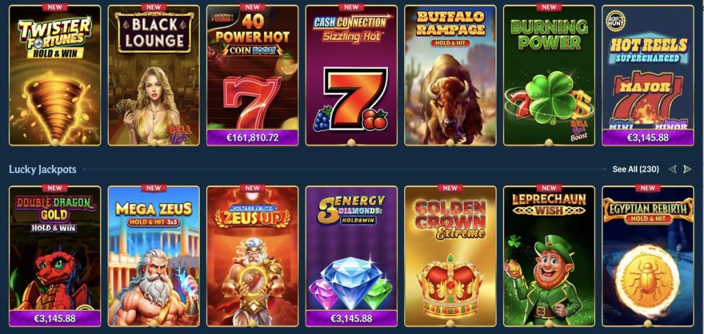 aquaspins casino games