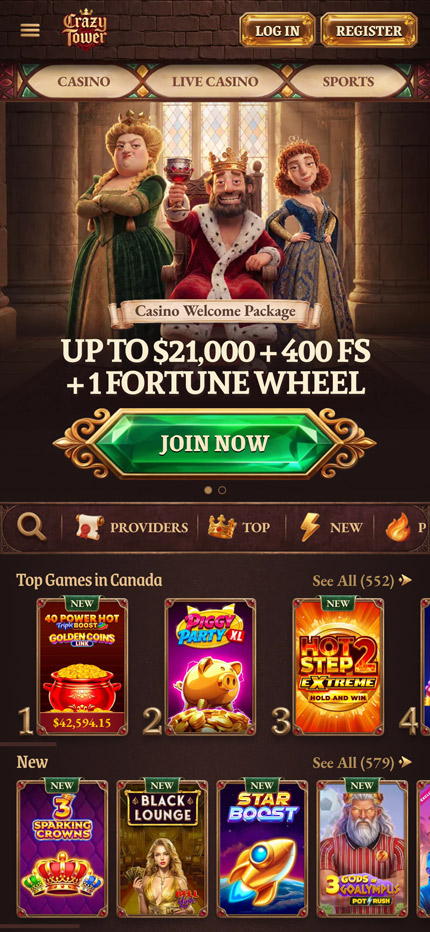 crazytower-casino-home
