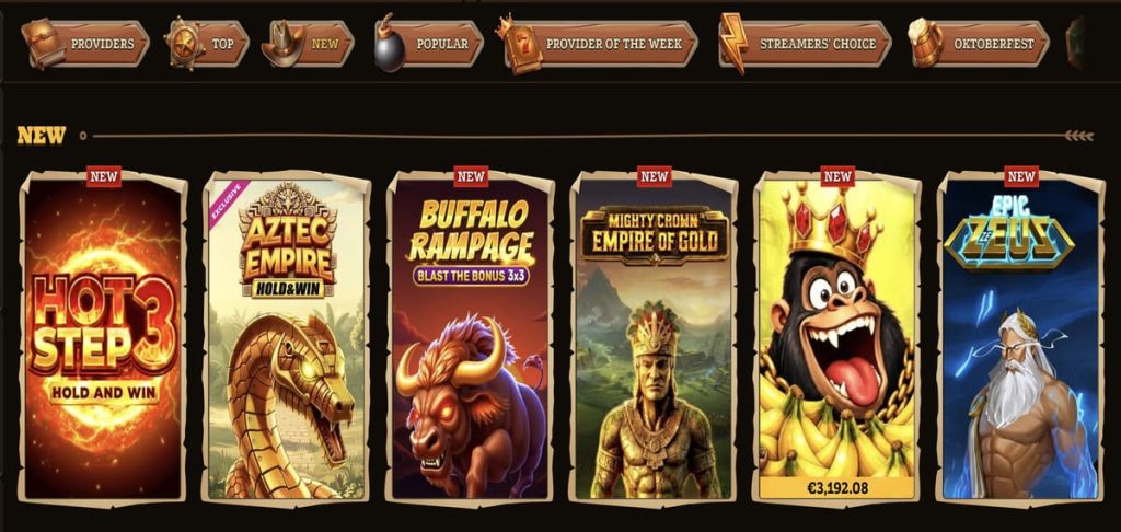 lizaro casino games
