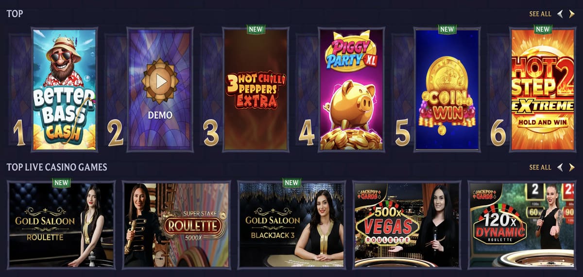 lolajack casino games