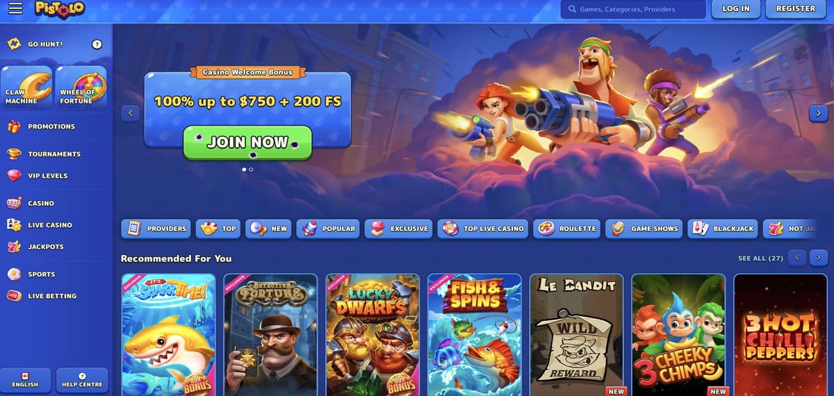 pistolo casino CAD