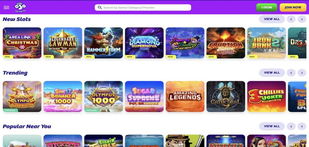 playojo games
