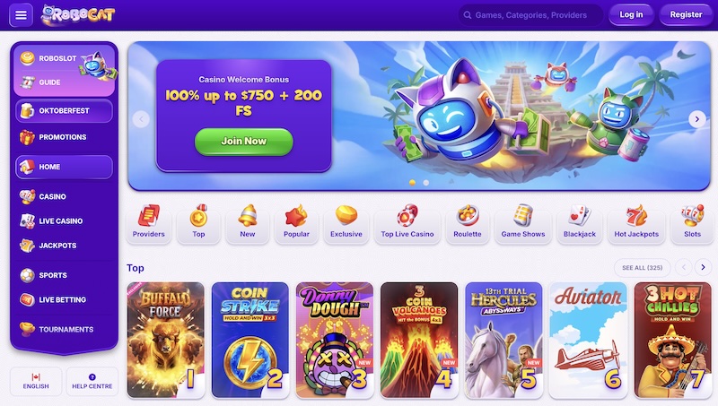 Robocat Casino