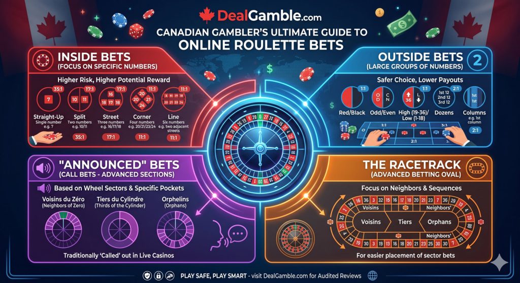 roulette-bets