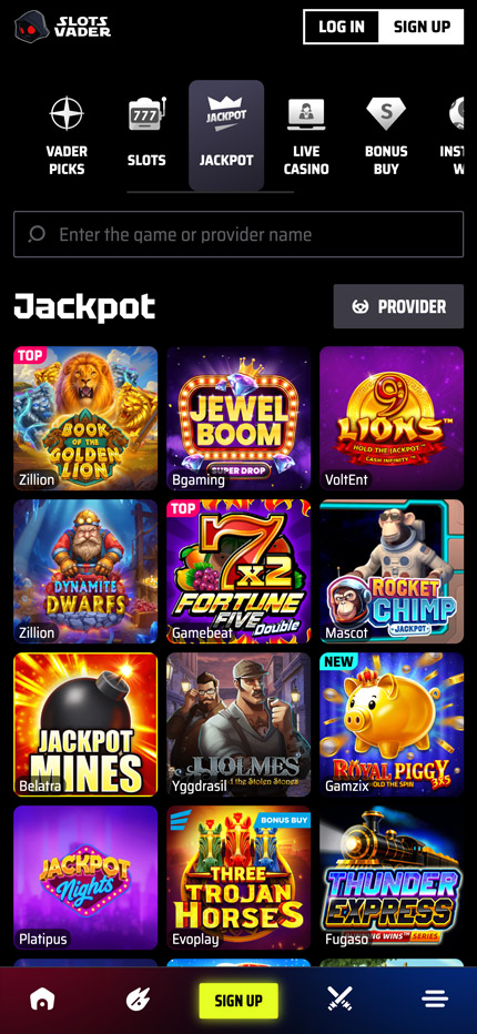 slotsvader-jackpots