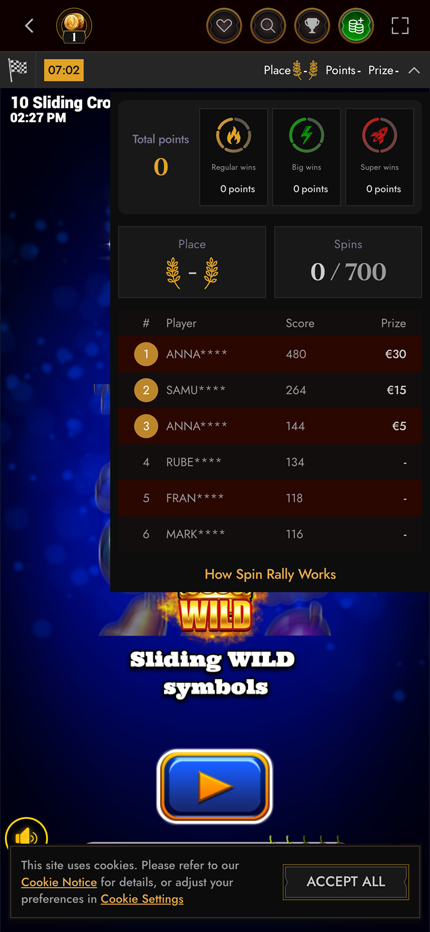 spin-rally-lobby
