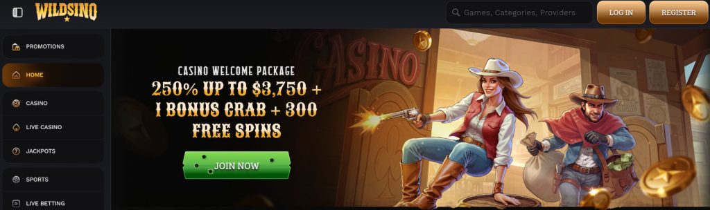 Wildsino Welcome